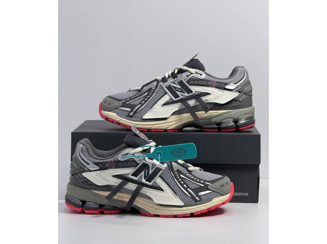 New Balance 1906A Slate Grey Drift Red