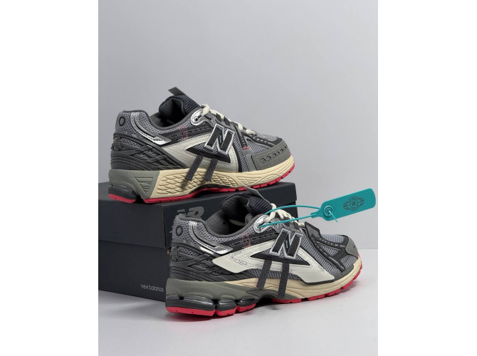 New Balance 1906A Slate Grey Drift Red