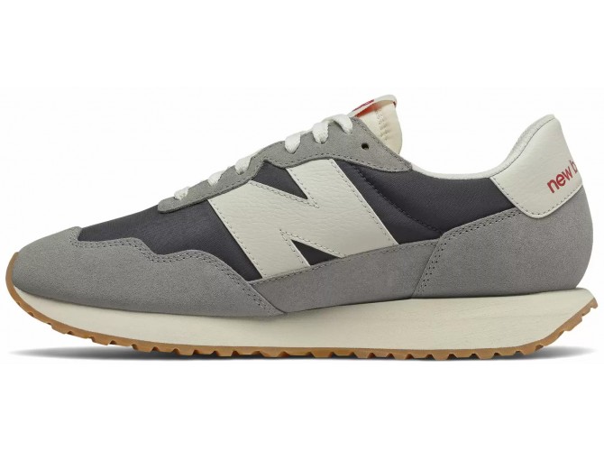 Кроссовки New Balance 237 Ms Grey серые с синим