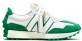 Кроссовки New Balance WS 327 Green белые с зеленым