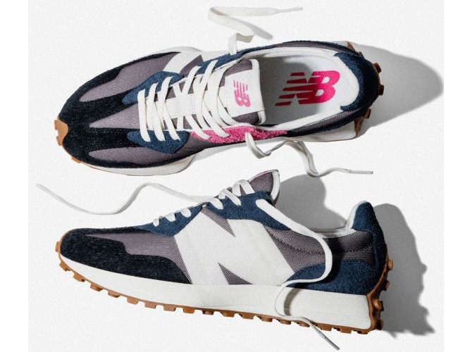 Кроссовки New Balance 327 Castle Rock Indigo синие