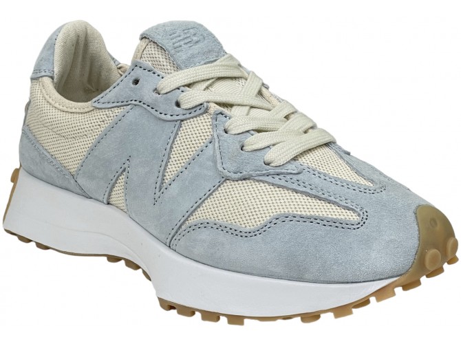 New Balance 327 Light Blue Beige
