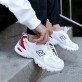 Кроссовки New Balance 530 Белые с красным спортивные