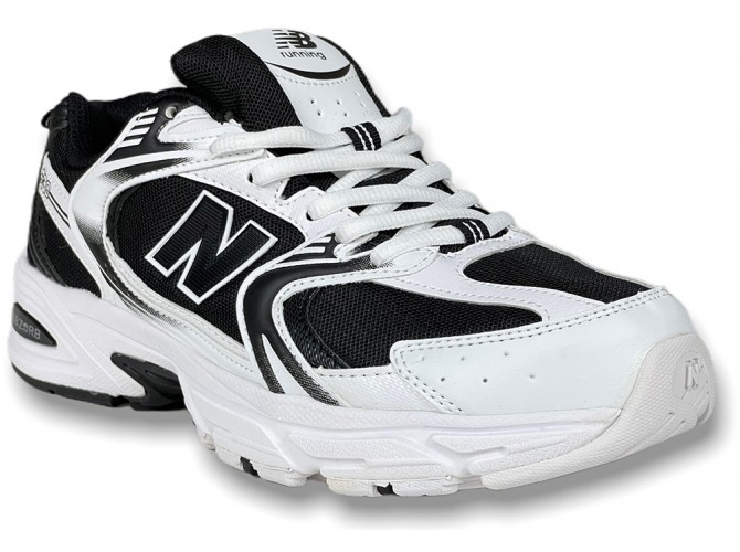 New Balance 530 black and white мужские