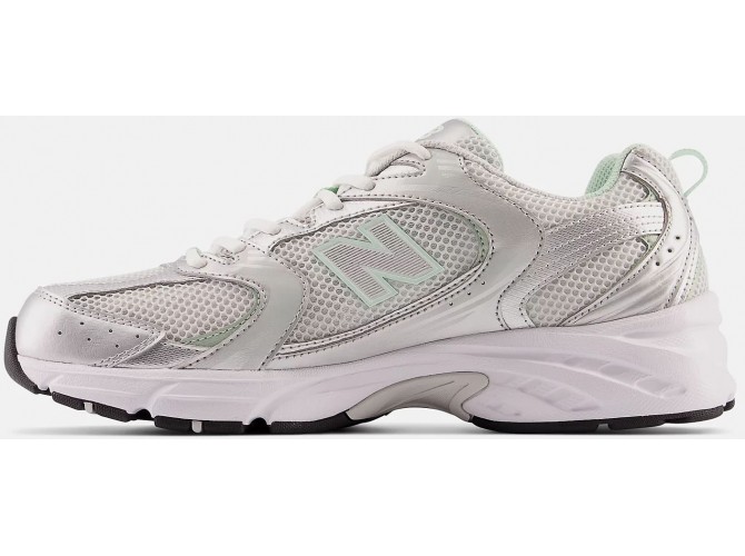 New Balance 530 Cosmic jade fog серые