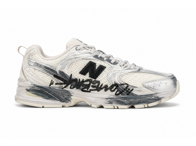 New Balance 530 Custom Panda Prank