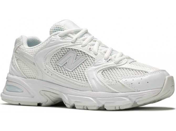 New Balance 530 V2 All White белые