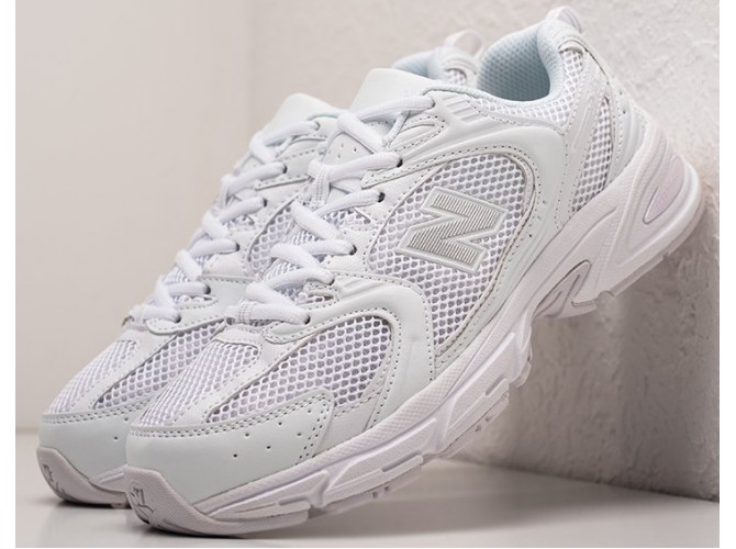 New Balance 530 V2 All White белые