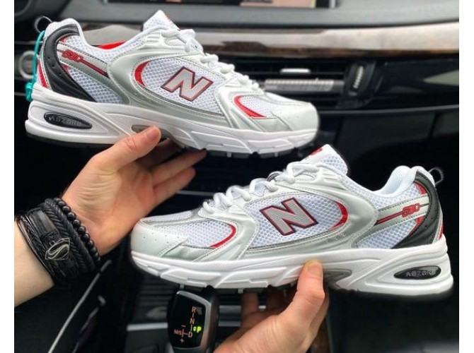 New Balance 530 V2 Silver Red