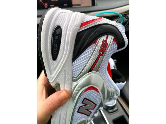New Balance 530 V2 Silver Red