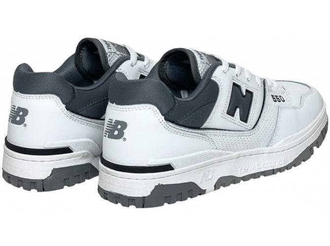 New Balance 550 Black Grey Sea Salt