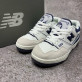 New Balance 550 White Quarry Blue