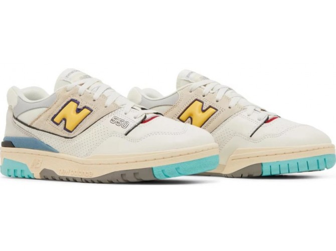 New Balance 550 Sea Salt Yellow