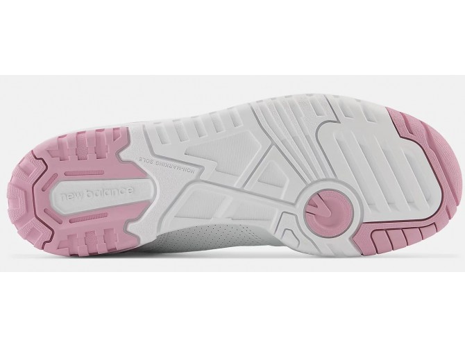 New Balance 550 White Lilac розовые