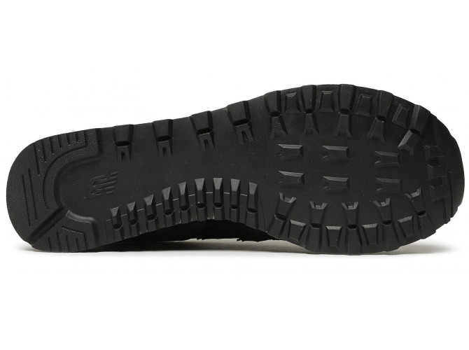 New Balance 574 All Black Eva полностью черные