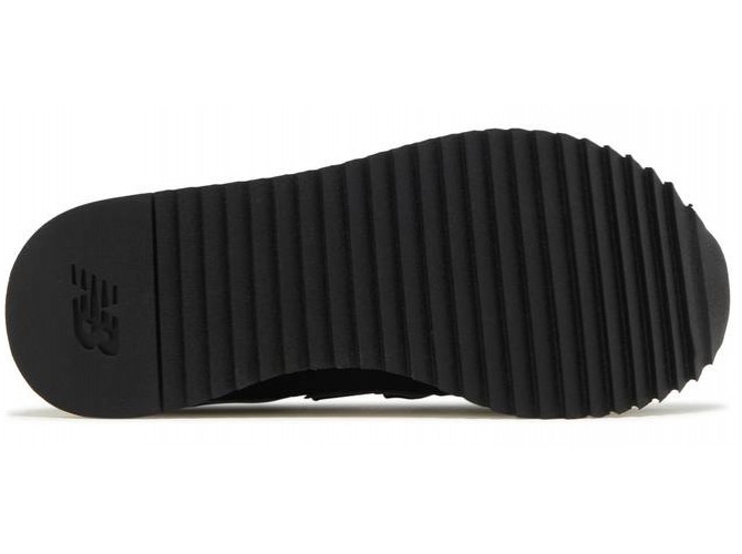 New Balance 574+ Black White на платформе