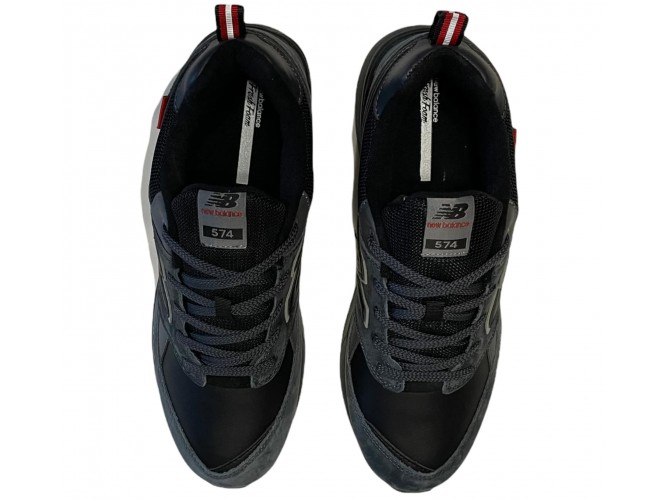 New Balance 574 Черно-серые