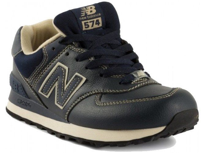 Кроссовки New Balance 574 Чёрно-синие