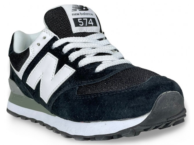 Кроссовки New Balance 574 Classic Blue/Black синие мужские