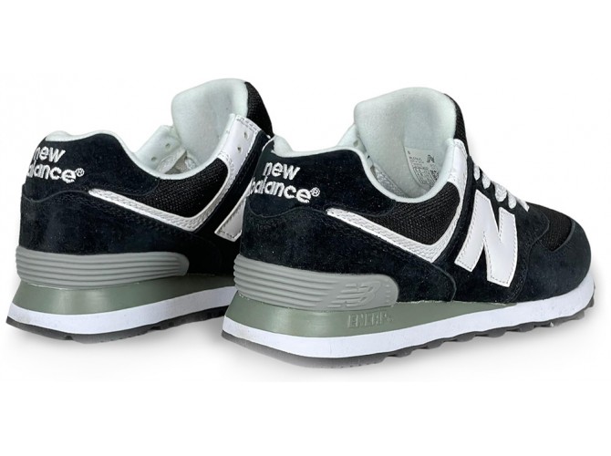 Кроссовки New Balance 574 Classic Blue/Black синие мужские