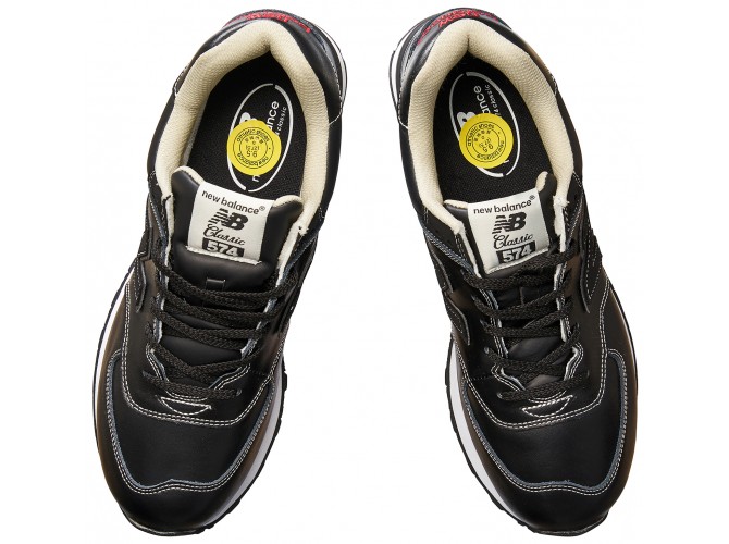 New Balance 574 classic fur black мужские черные