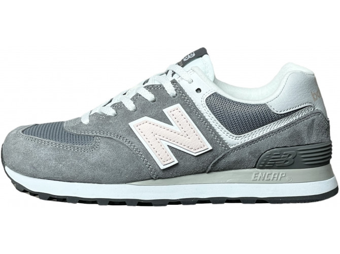 New Balance 574 Classic Grey Light Pink