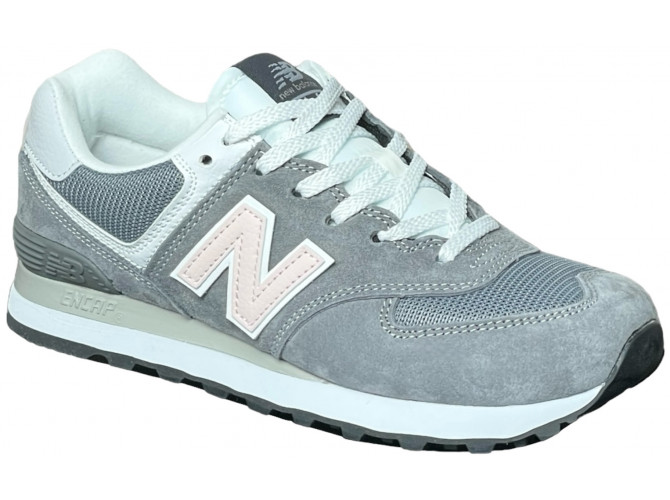 New Balance 574 Classic Grey Light Pink