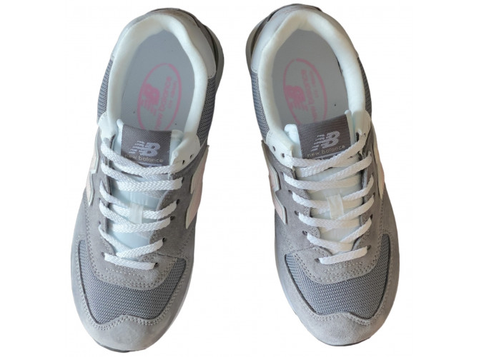 New Balance 574 Classic Grey Light Pink