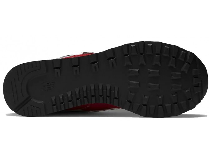 New Balance 574 Classic красные с синим для бега