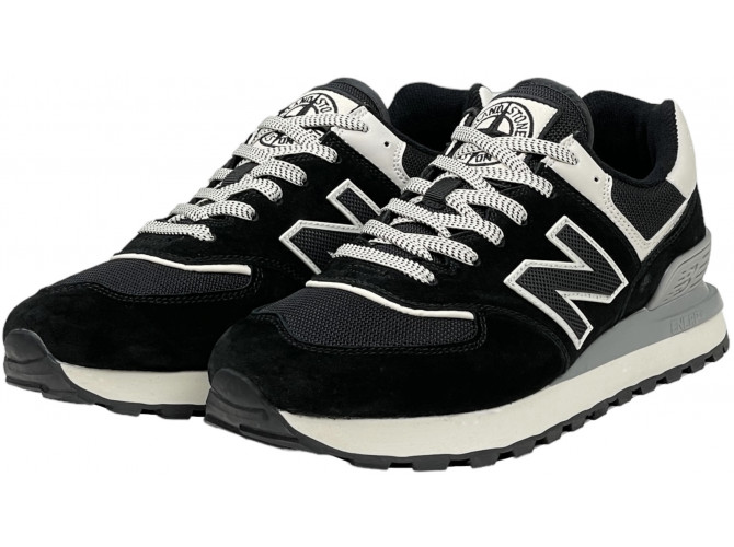 New Balance 574 Classic Legacy Black Marblehead