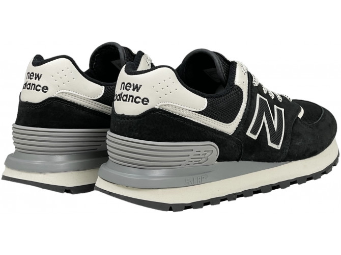 New Balance 574 Classic Legacy Black Marblehead