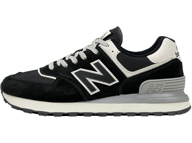 New Balance 574 Classic Legacy Black Marblehead