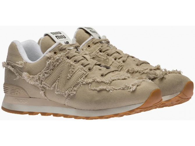New Balance x Miu Miu 574 Denim Sneakers