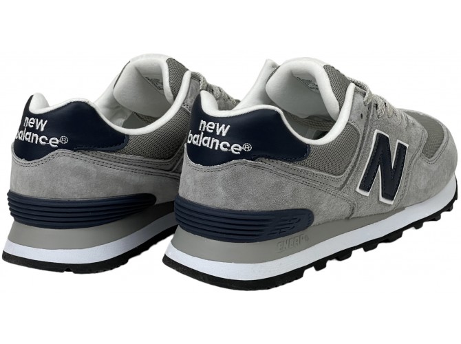 New Balance 574 Grey Deep Blue