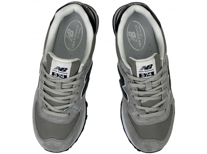 New Balance 574 Grey Deep Blue
