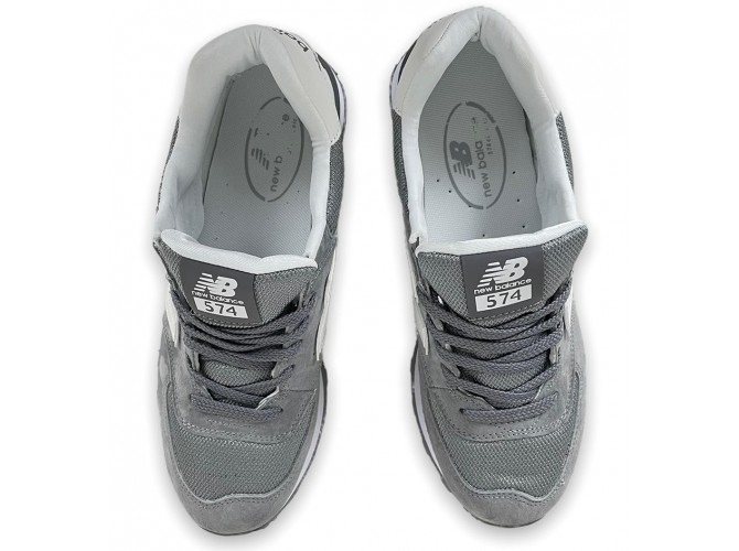 Кроссовки New Balance 574 Grey/White мужские