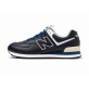 Кроссовки мужские New Balance 574 Leather Blue