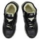 New Balance 574 Mid Black White Leather с мехом