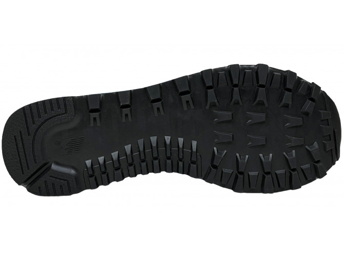 New Balance 574 Mid Blue Grey с мехом