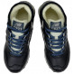 New Balance 574 Mid Blue Leather с мехом