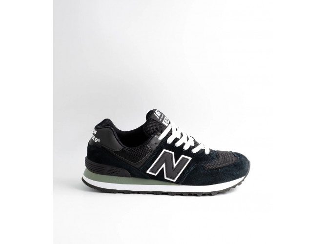 New Balance 574 Black-White
