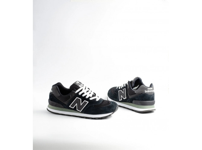New Balance 574 Black-White