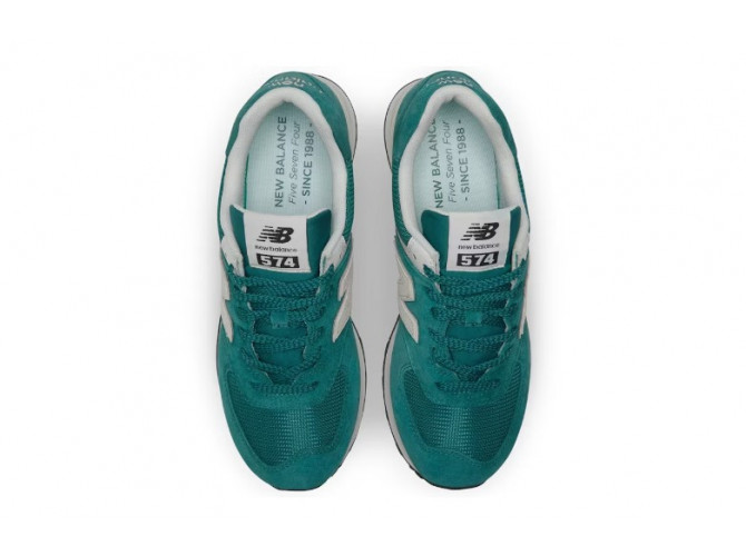 New Balance 574 Green Off White