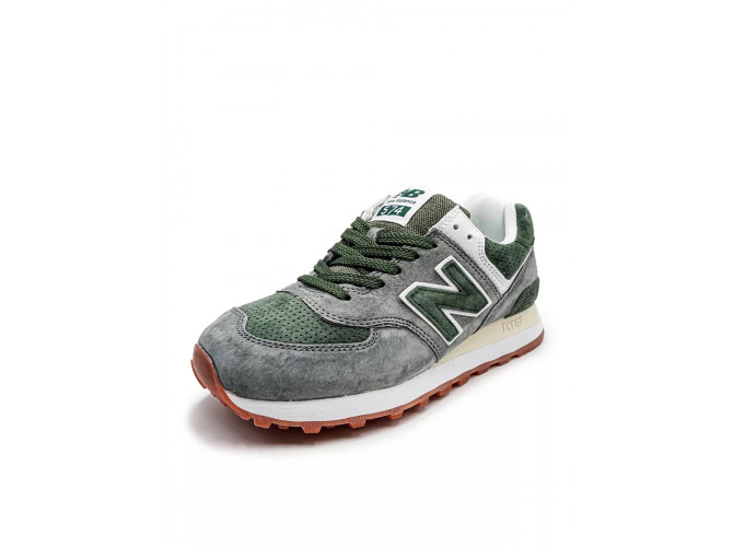 New Balance 574 Grey/Green