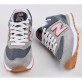 New Balance 574 Grey Purple Pink