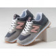New Balance 574 Grey Purple Pink
