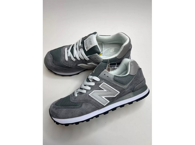 New Balance 574 White Light Grey 