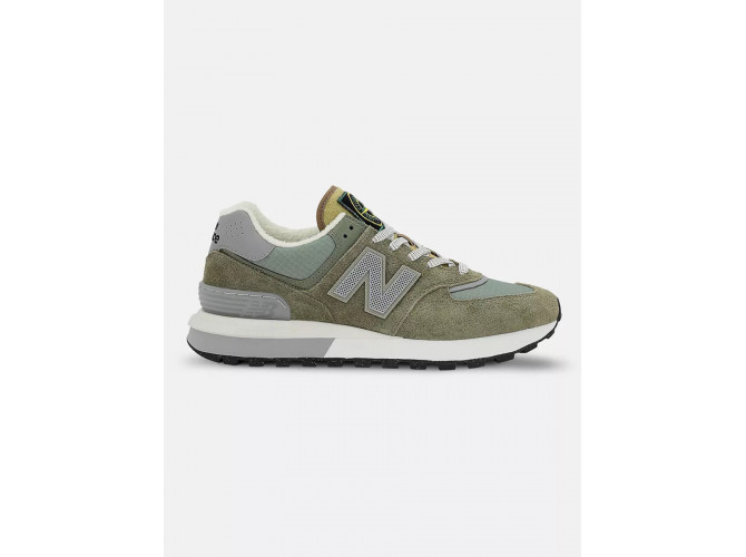 New Balance 574 Legacy x Stone Island Green