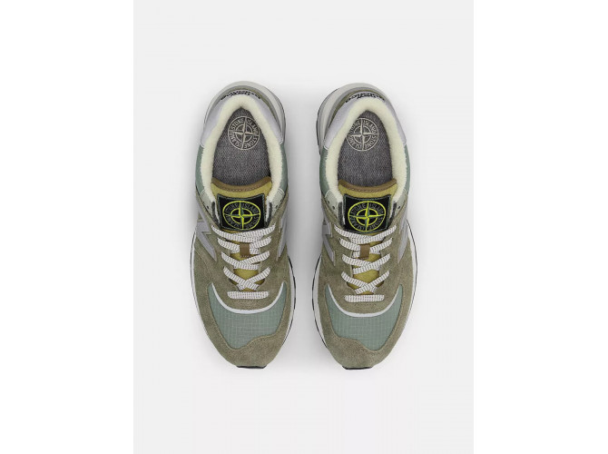 New Balance 574 Legacy x Stone Island Green