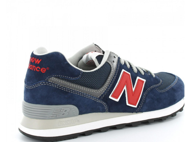 New Balance 574 Red/Blue